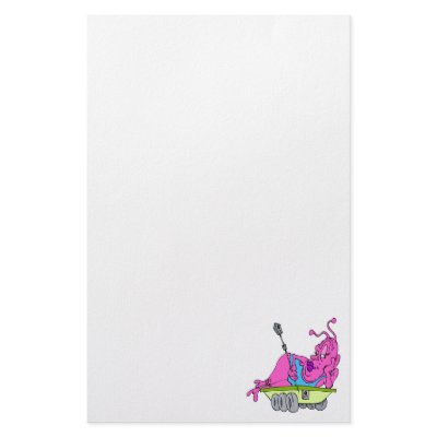 Alien Car Model Stationery by alien_nation