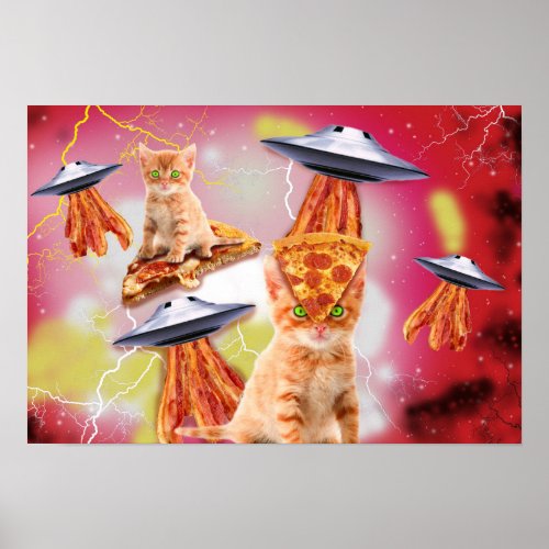 Alien Cats & the UFO's poster
