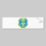 Alien Celebration bumper stickers