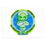 Alien Celebration Postcards