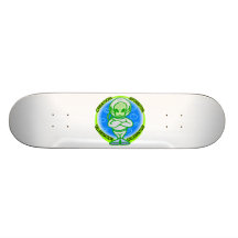 Alien Celebration Skateboard