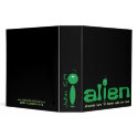Alien Christian school/work binder