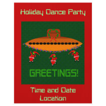 Alien Christmas flyers by orsobear Alien Christmas flyers