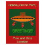 Alien Christmas Flyer Design
