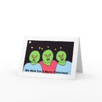 Alien Christmas Greetings cards by charlesedwardcheese Alien Christmas Greetings cards