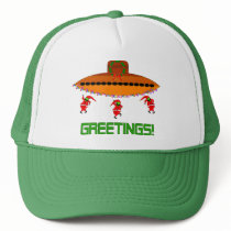 Alien Christmas Hats