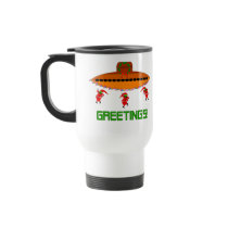 Alien Christmas Mugs