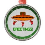 Alien Christmas Christmas Ornaments