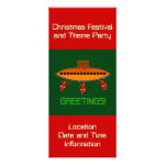 Alien Christmas Personalized Rack Card Alien Christmas Personalized Rack Card