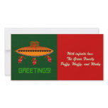 Alien Christmas Photo Cards