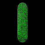 Alien Circuit III - Black on Green skateboards