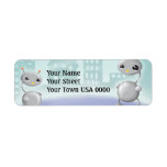 alien city return address labels