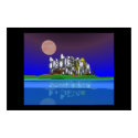 Alien City Moonrise posters by RonBracale Alien City Moonrise posters