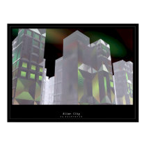 Alien City posters