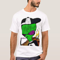 Alien comes in peace t-shirts by Mercyest Alien comes in peace t-shirts