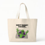 ALIEN cool Tote Bags