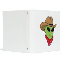 Alien Cowboy Binders