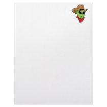 Alien Cowboy Letterhead Template