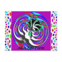alien crab like lifeform Postcard