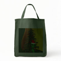 Alien Creatures Santa Tote Bag