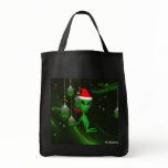 Alien Creatures Santa Tote Bag