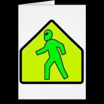 Alien Crossing cards