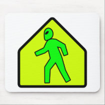 Alien Crossing mousepads