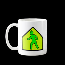 Alien Crossing mugs