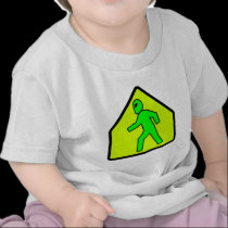 Alien Crossing t-shirts