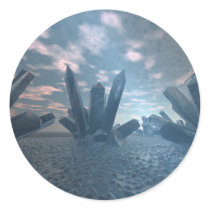 Alien Crystal World Sticker by MDKgraphics Alien Crystal World Sticker
