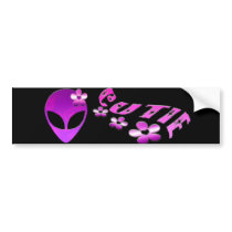 *Alien Cutie* Bumper Sticker