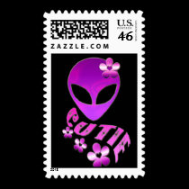 Alien Cutie Stamps