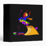 Alien Daredevil on ramp Vinyl Binder