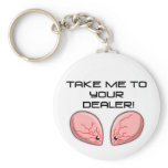 Alien Dealer Keychain