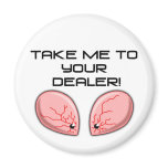 Alien Dealer Magnet