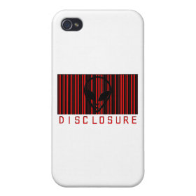 Alien Disclosure iPhone 4 Cover