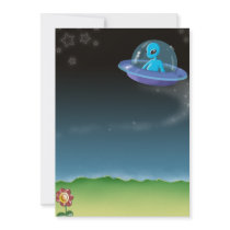 alien discovers a pretty earth flower announcements