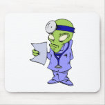 Alien Doctor Mouse Pads
