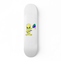 Alien Easter Bunny Skateboards