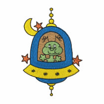Alien embroidered shirts by ZazzleEmbroidery Alien embroidered shirts