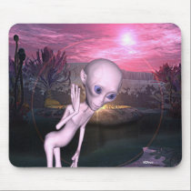 Alien Encounters Mousepad