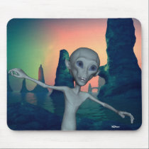 Alien Encounters Mousepad