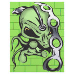 Alien Enslaves Humans Flyer Design
