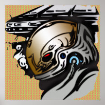 Alien Extraterrestrial Races Print