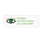 Alien Eye Mailing Label