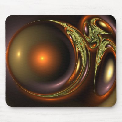 Alien Eyeball Mouse Mat by mlane53