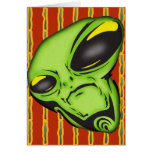 Alien Eyes Greeting Card