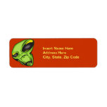 Alien Eyes Custom Return Address Labels