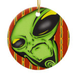 Alien Eyes Christmas Tree Ornaments