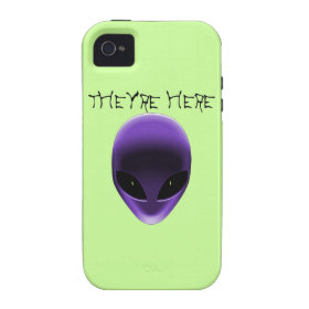 Alien Face Case-Mate iPhone 4 Covers